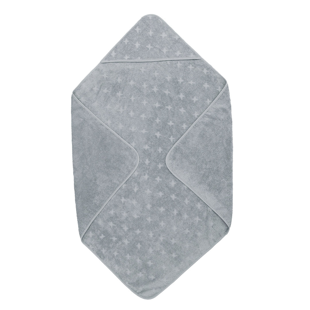 Baby towel with hood in organic cotton 100 x 100 cm