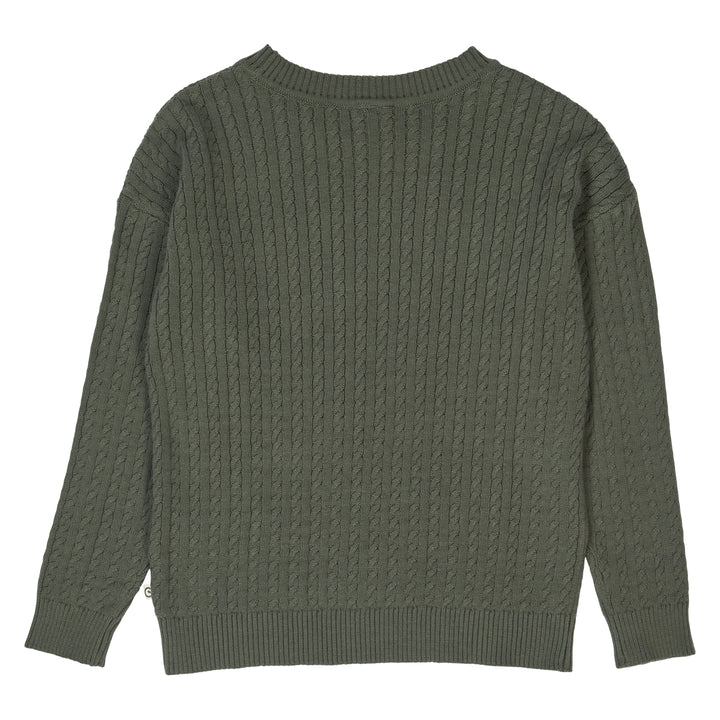 KNIT cableknitted sweater