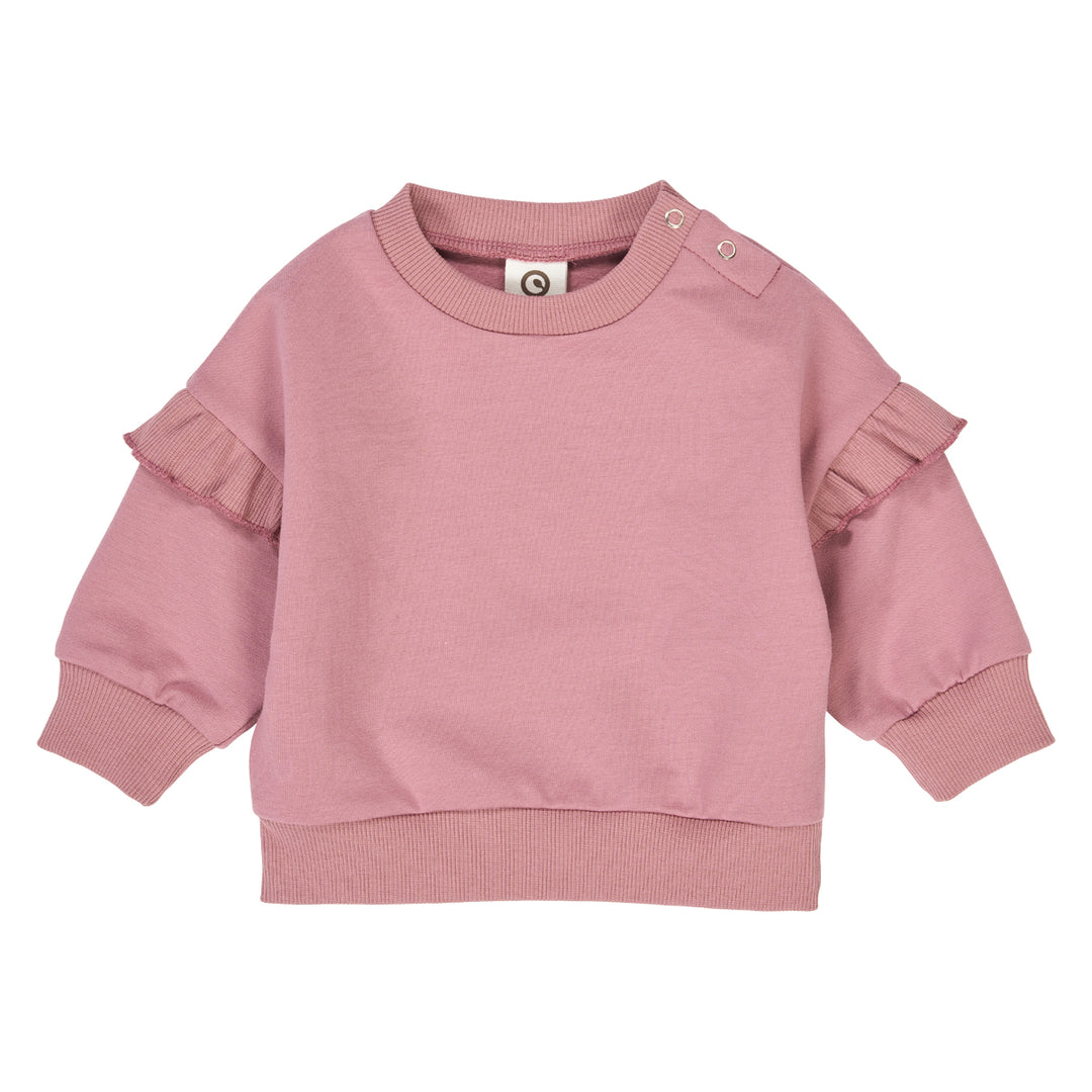 COZY ME frill sweatshirt
