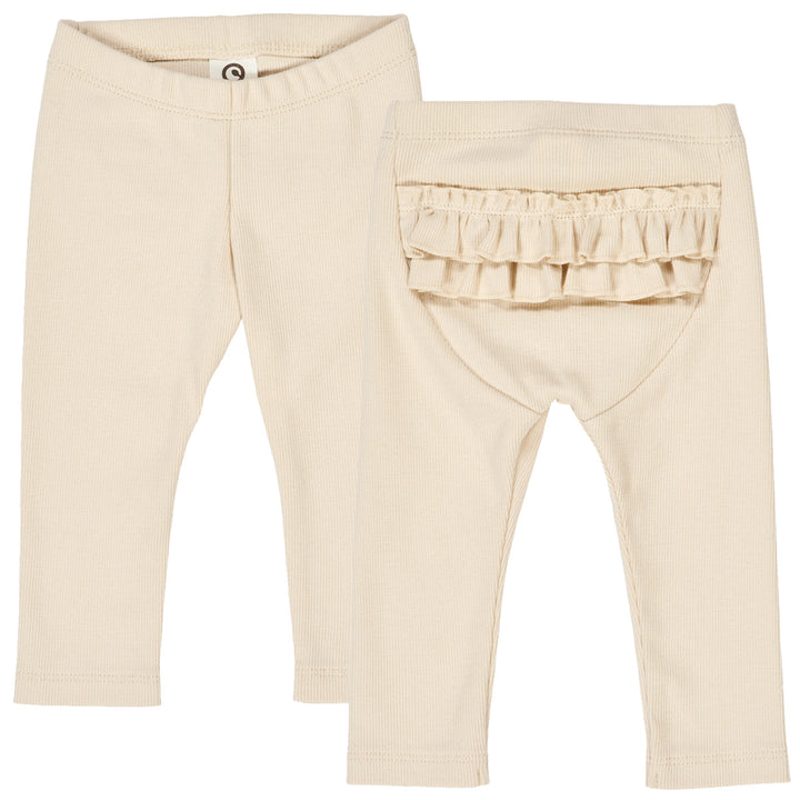 COZY ME RIB frill leggings