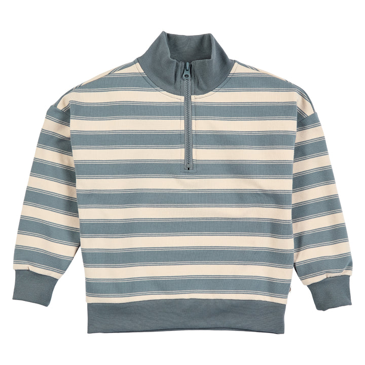 STRIPE  zip sweatshirt