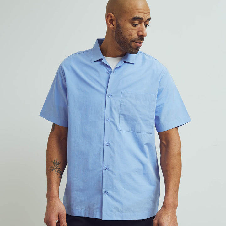MEN'S POPLIN shortsleeve shirt