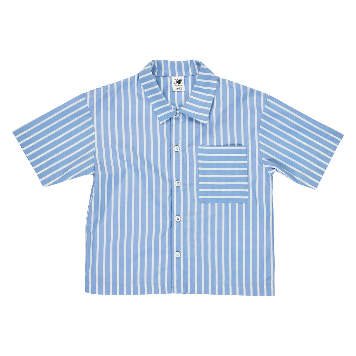 POPLIN STRIPE shirt – by Green Cotton COM