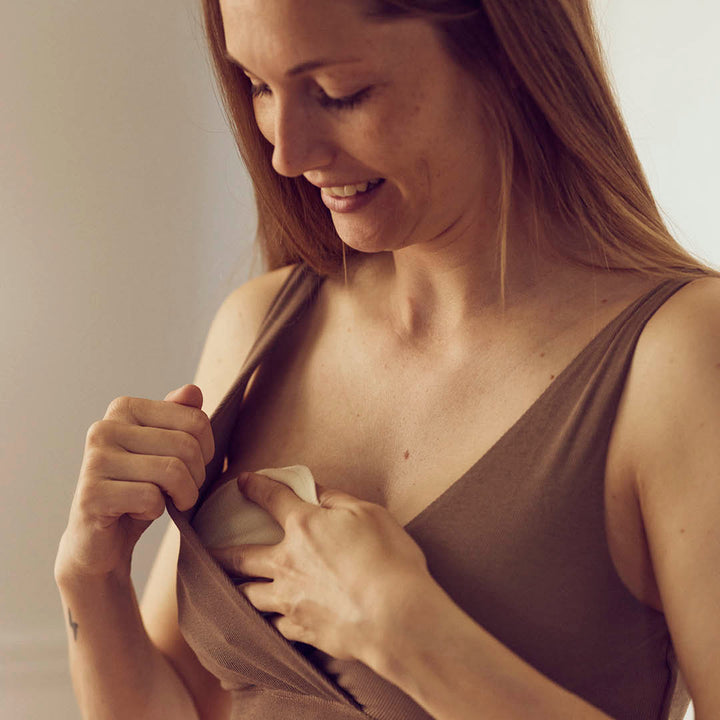 Triangle nursing bra