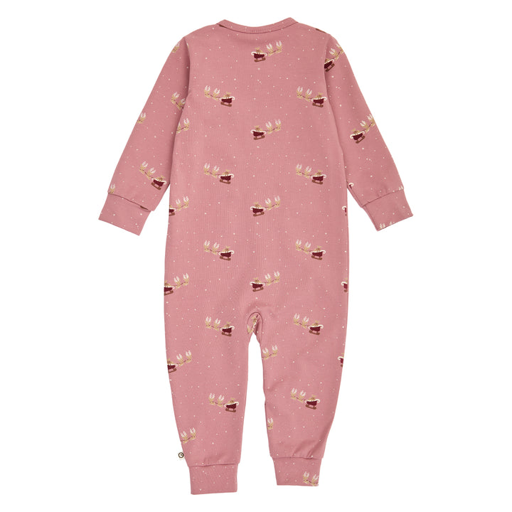 CHRISTMAS printed zip bodysuit