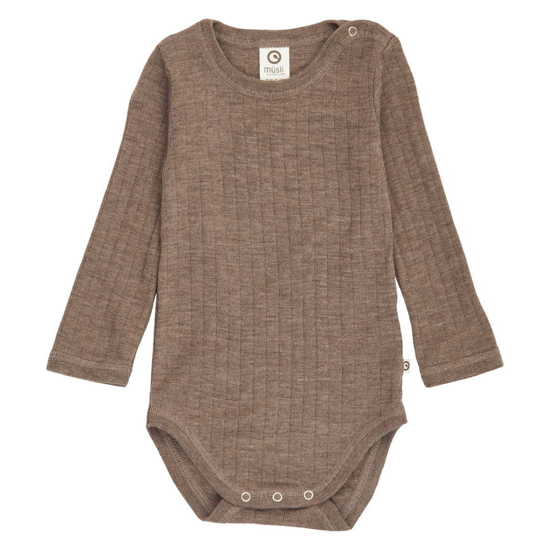 WOOLLY RIB body in merino wool