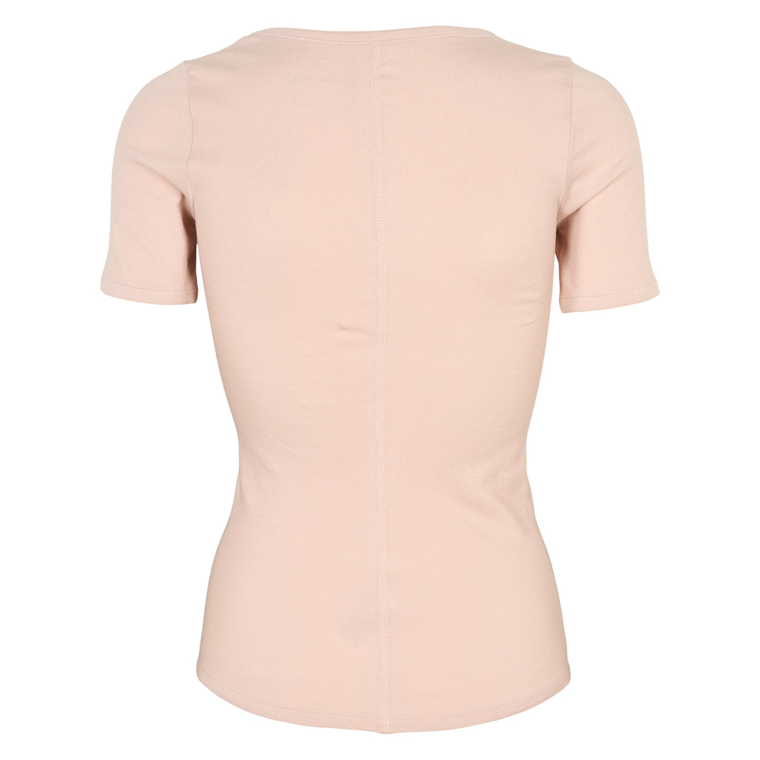 CALM RIB short sleeve T-shirt