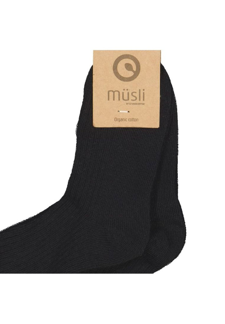 Rib socks 2-pack