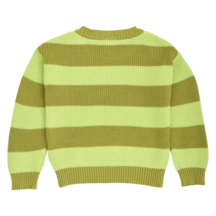 KNIT  striped sweater