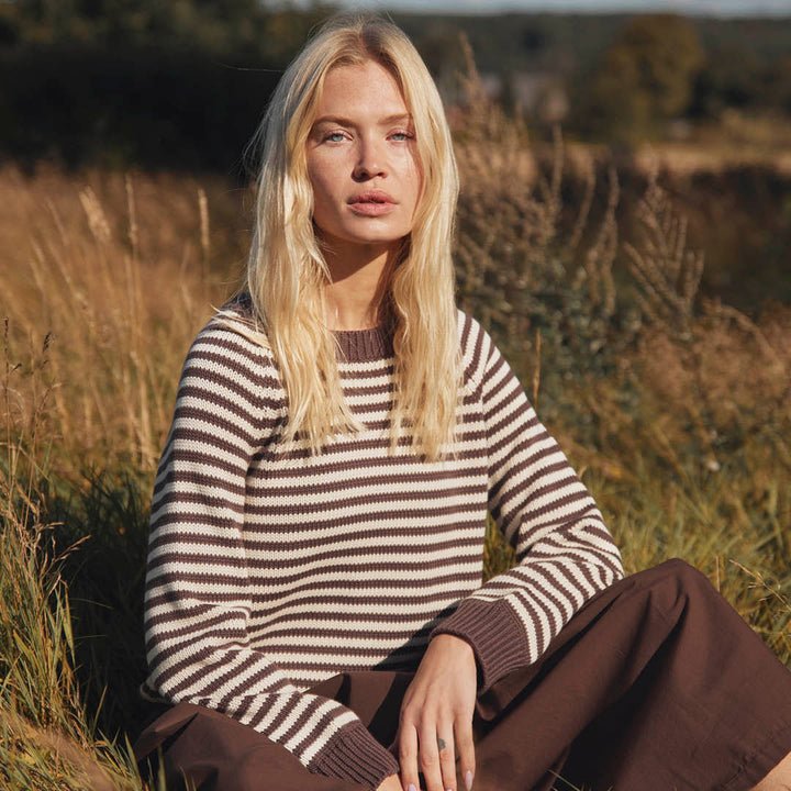 STRIPE KNIT sweater
