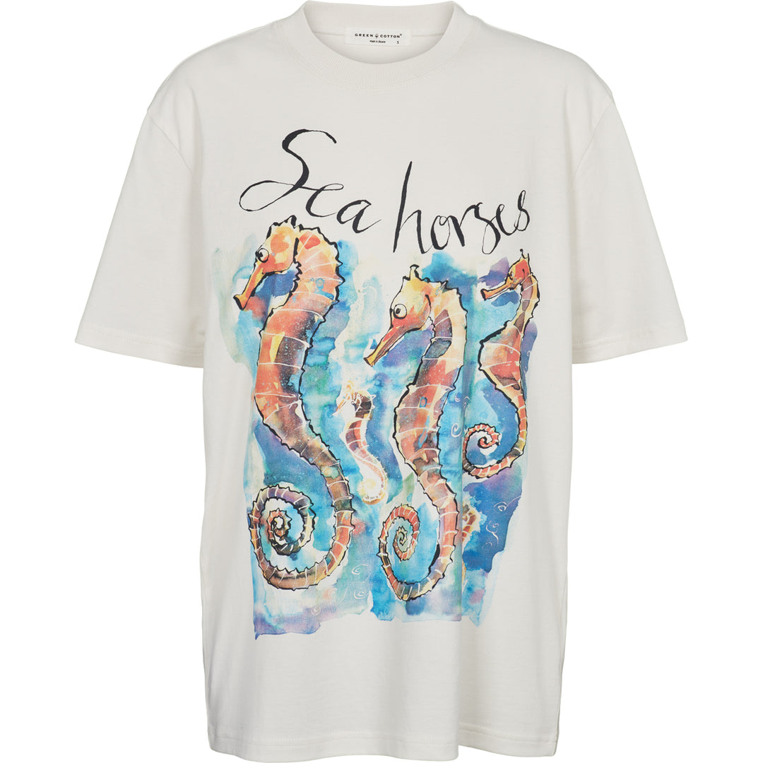 WWF seahorse T-shirt -adult