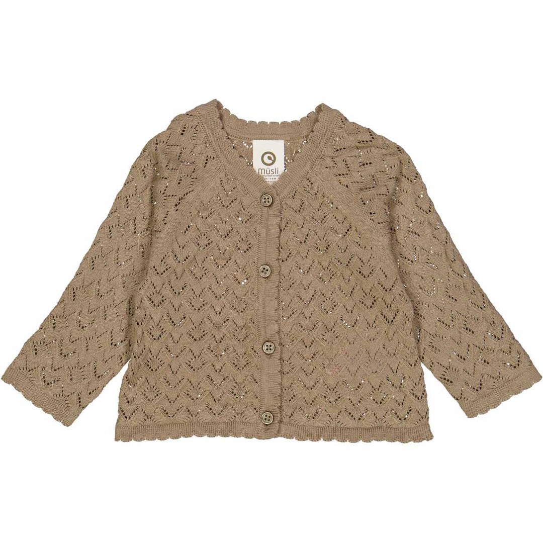 KNIT NEEDLE OUT cardigan