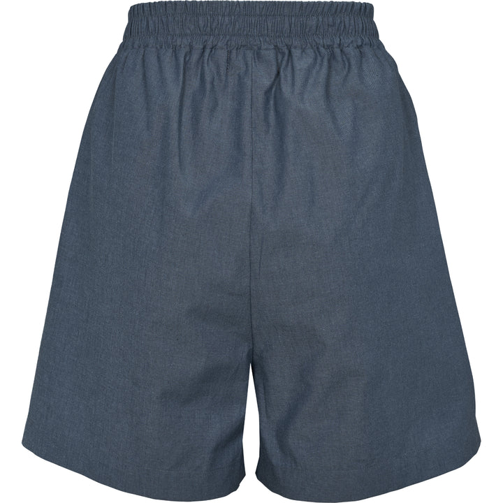 CHAMBRAY shorts with pockets