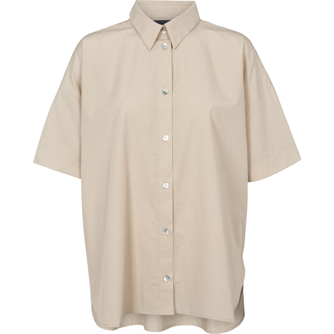 POPLIN short sleeve shirt