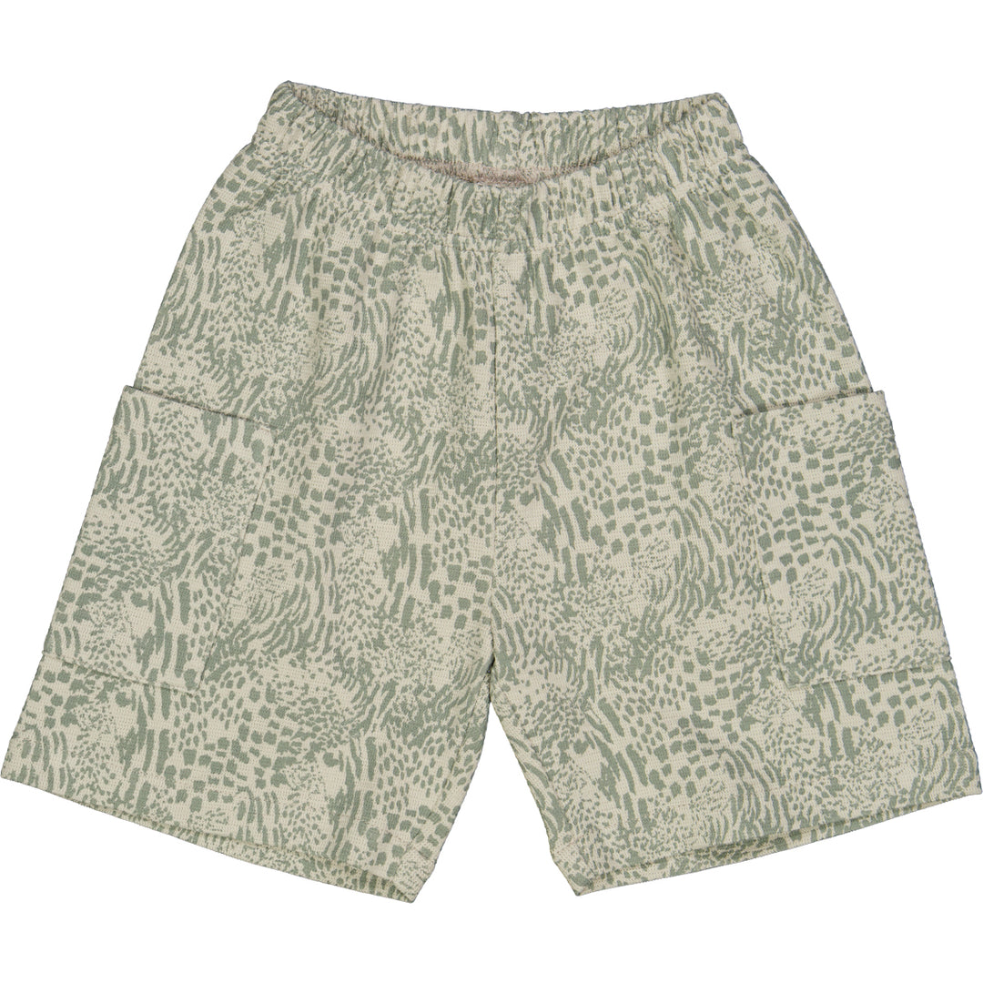 LEOPARD printed cargo shorts