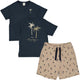 PALM T-shirt and shorts set