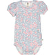 PETIT flower printed puff sleeve body