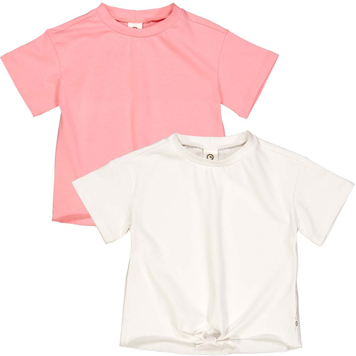 COZY ME knot T-shirt 2-pack