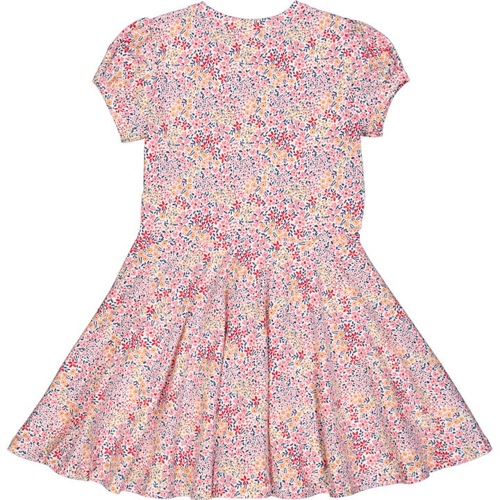 BLOOM puff sleeve floralprinted dress