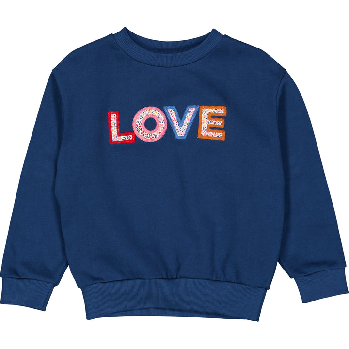 BLOOM sweatshirt with LOVE