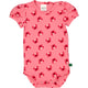 CRAB printed puff sleeve body
