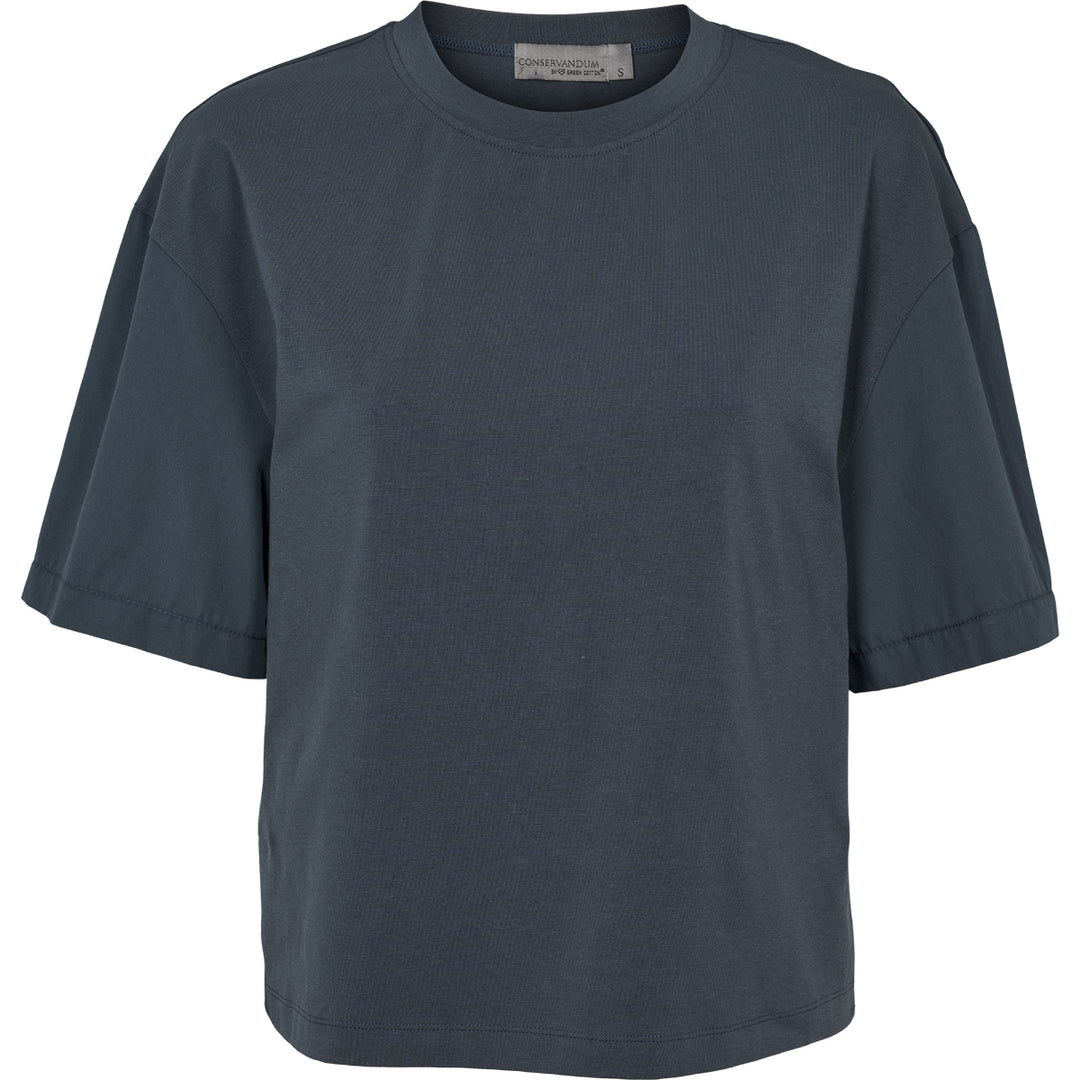 POPLIN BOX FIT T-shirt