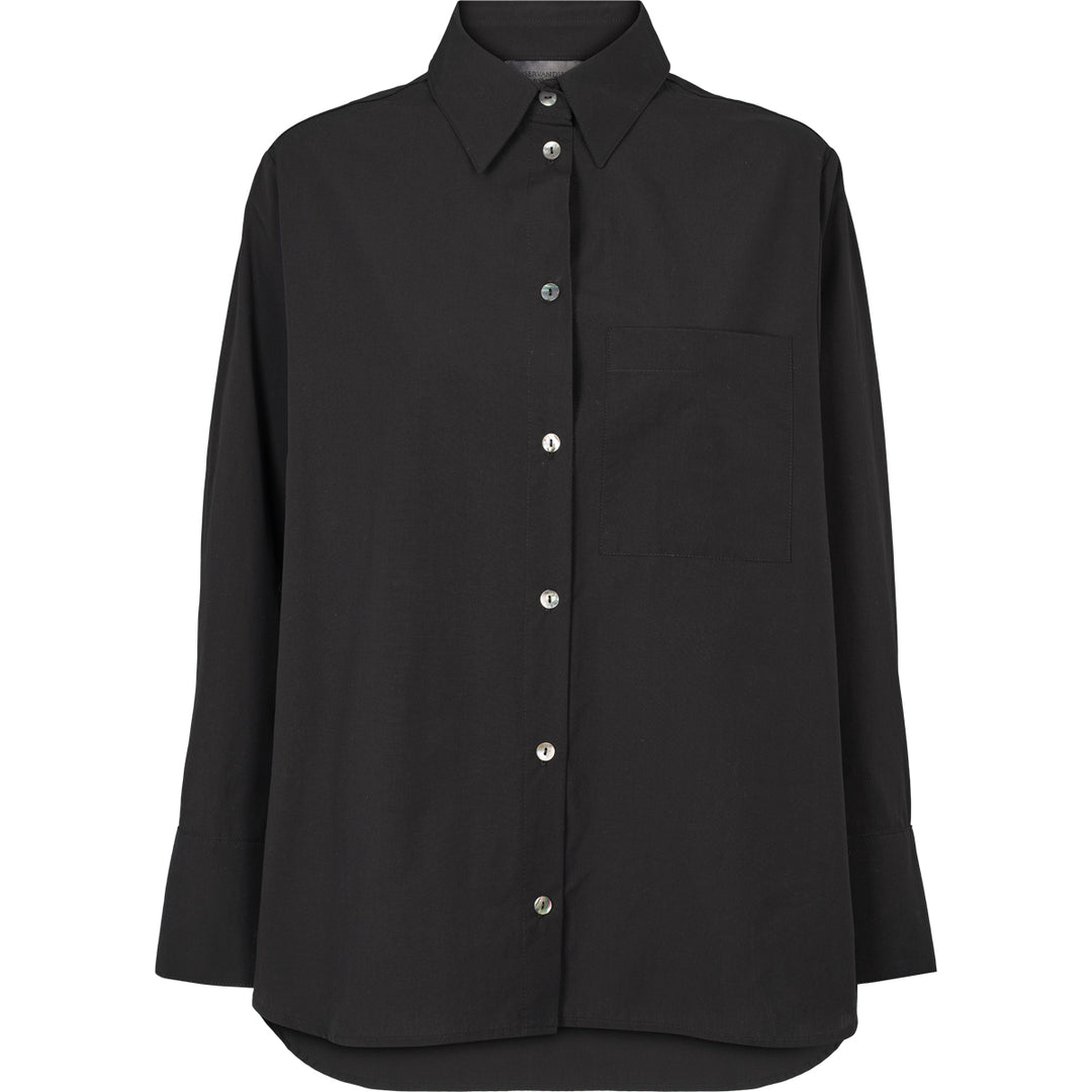 POPLIN pocket shirt