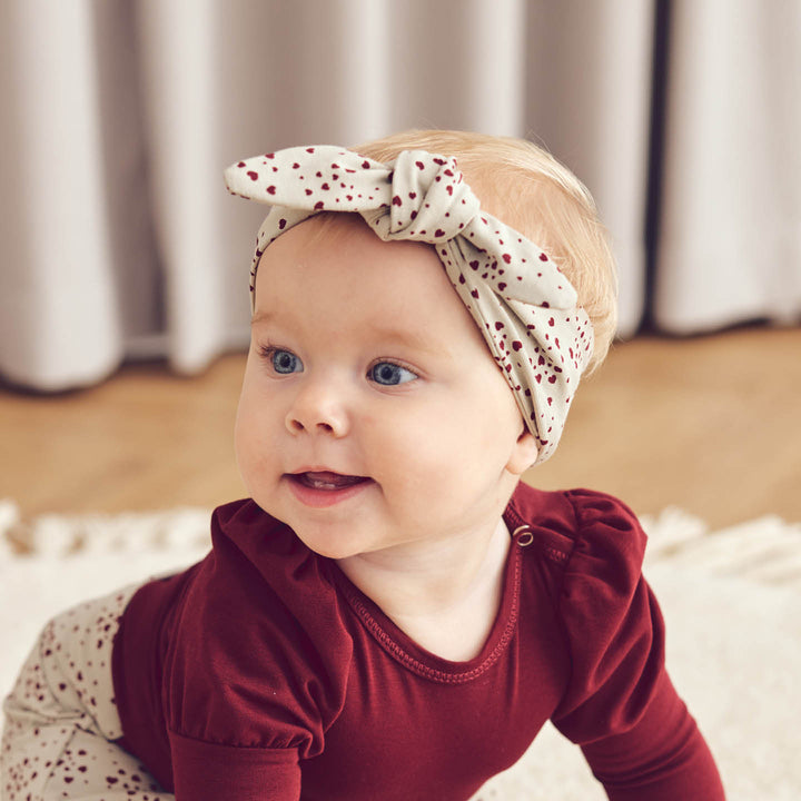 LOVE headband with hearts