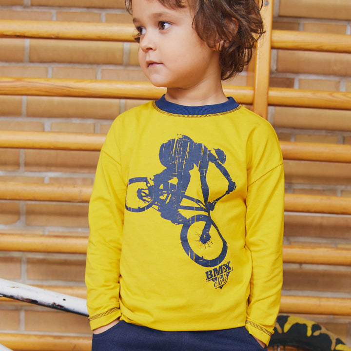 BMX top with print