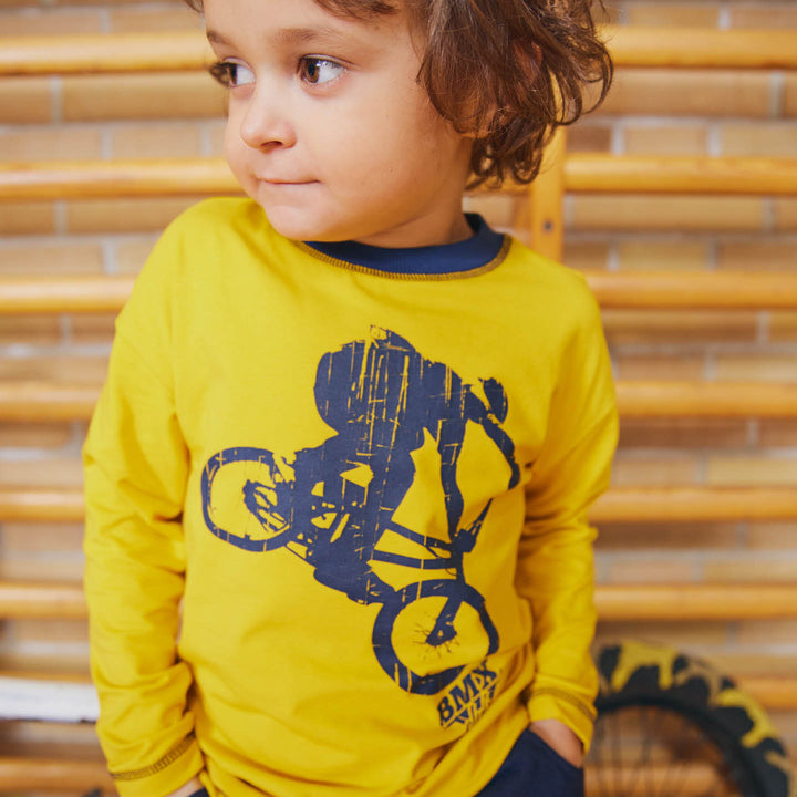 BMX top with print