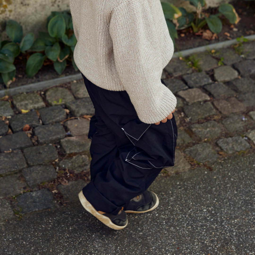 POPLIN cargo pants