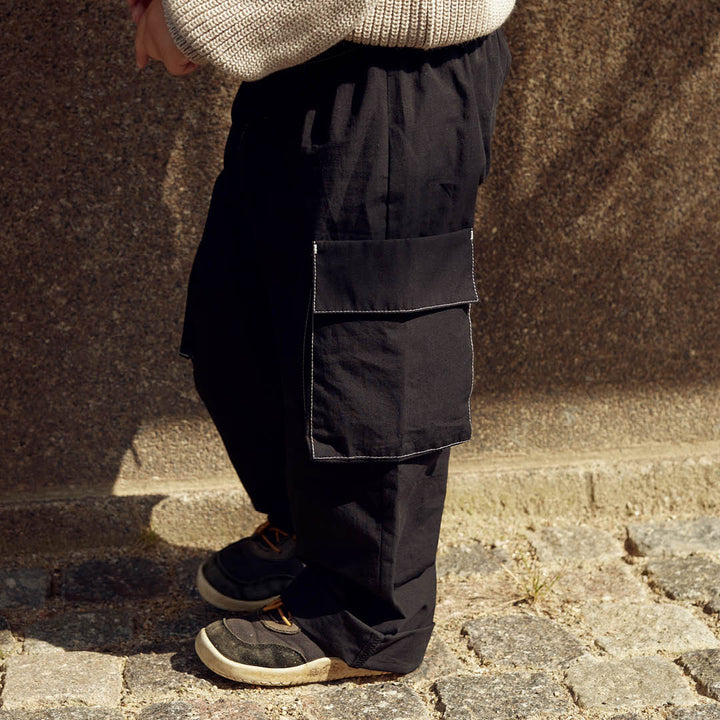 POPLIN cargo pants