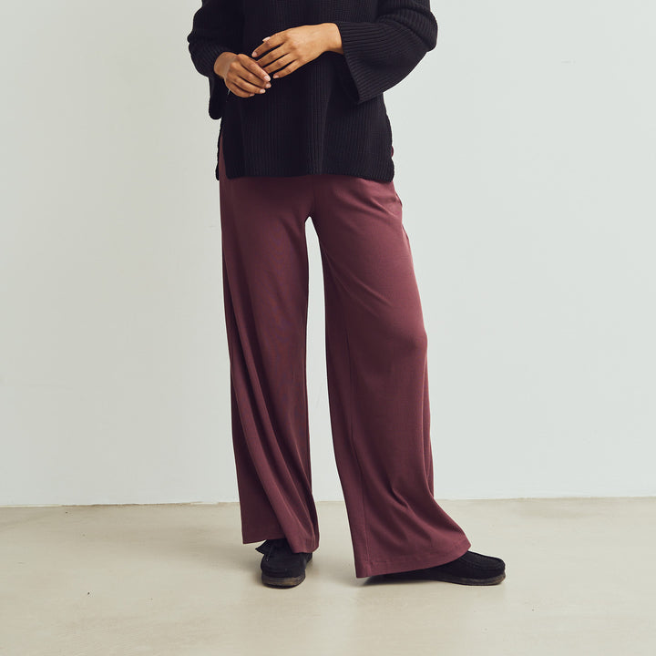 WAVE RIB pants with pockets