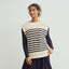 KNIT striped vest