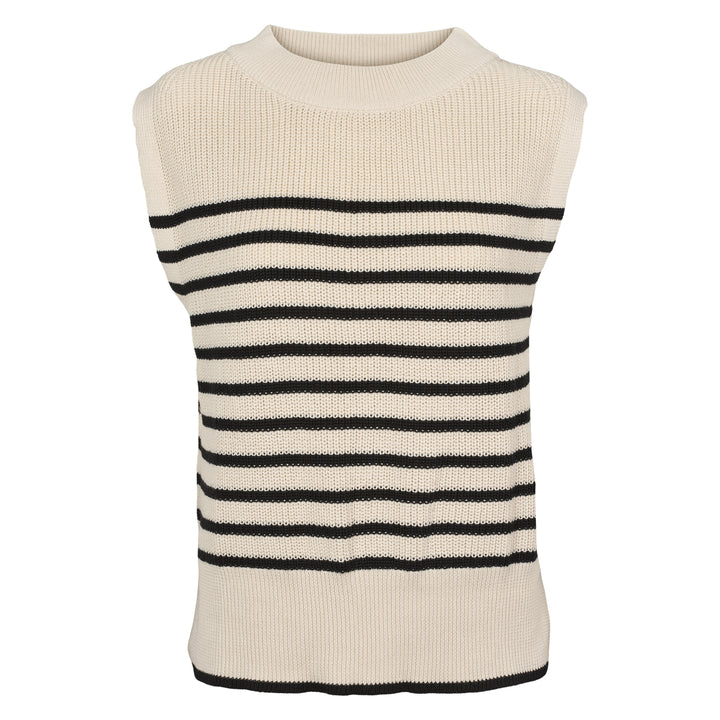 KNIT striped vest