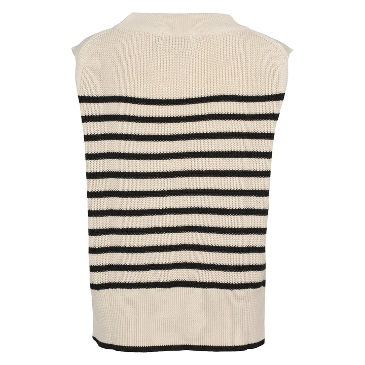 KNIT striped vest