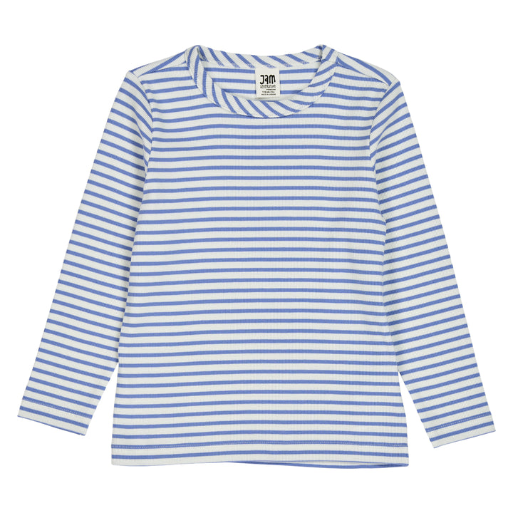 STRIPE rib longsleeve T-shirt