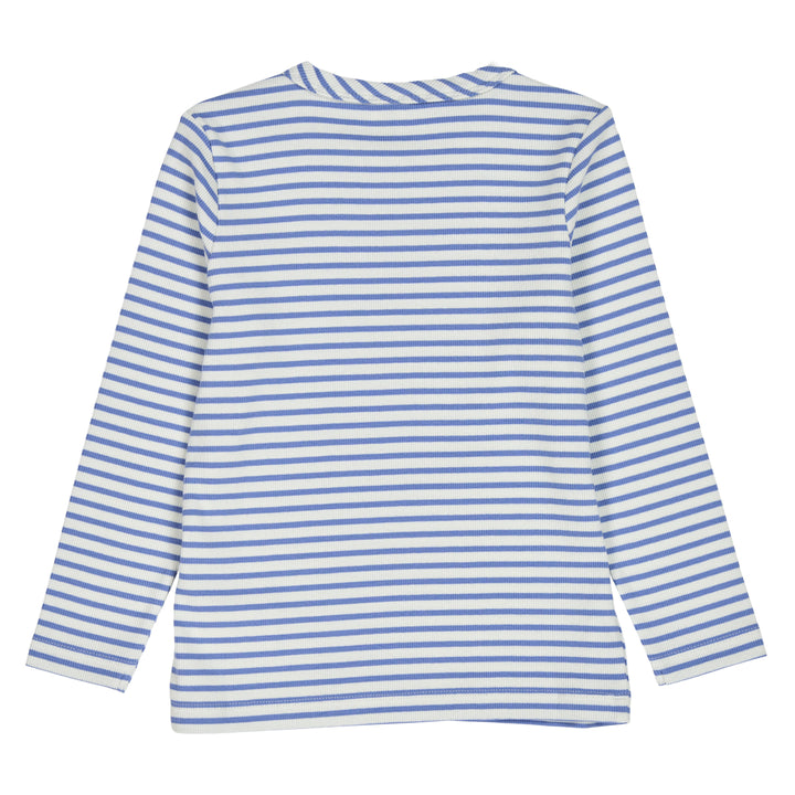 STRIPE rib longsleeve T-shirt