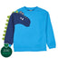 DINO spike applique sweatshirt