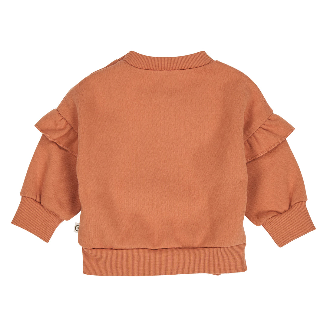 CEDAR deer frill sweatshirt