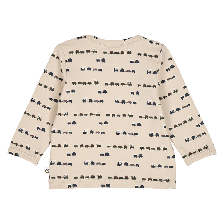 TRAIN printed top