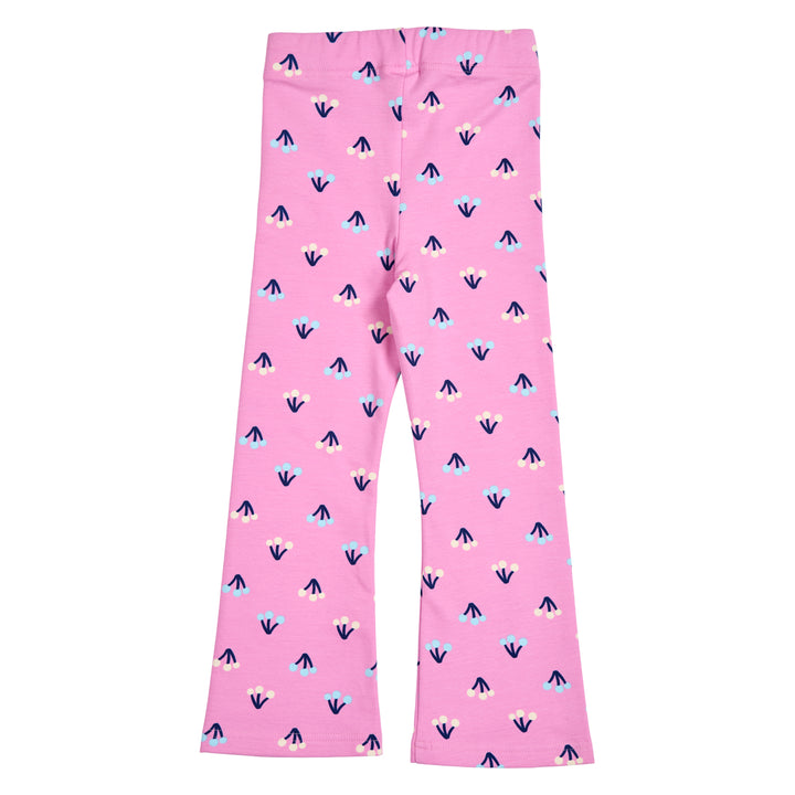 FLOWER sweat flared pants