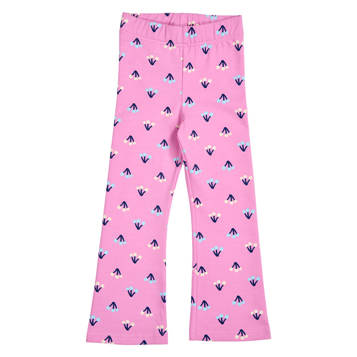 FLOWER sweat flared pants