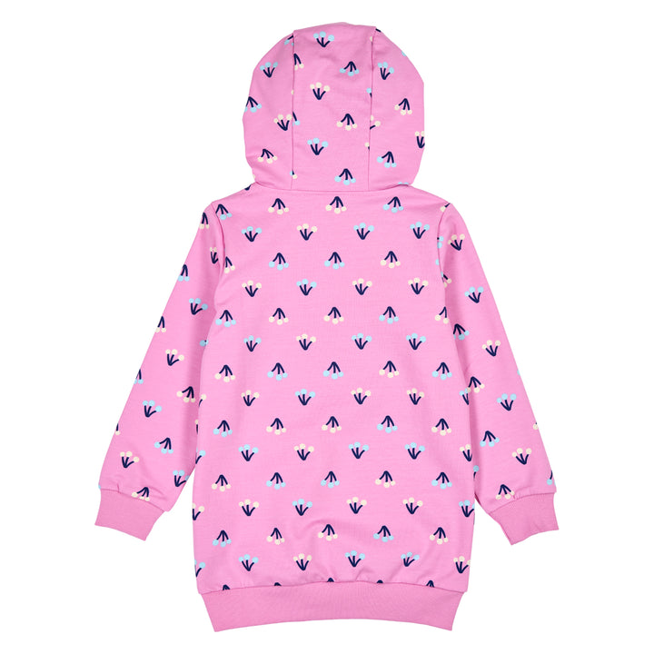 FLOWER sweat hoodie dress