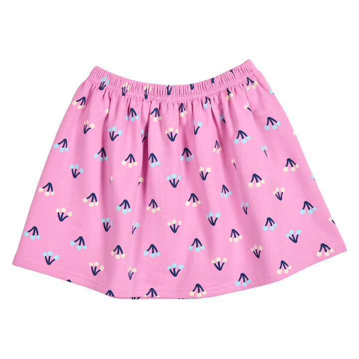 FLOWER sweat skirt