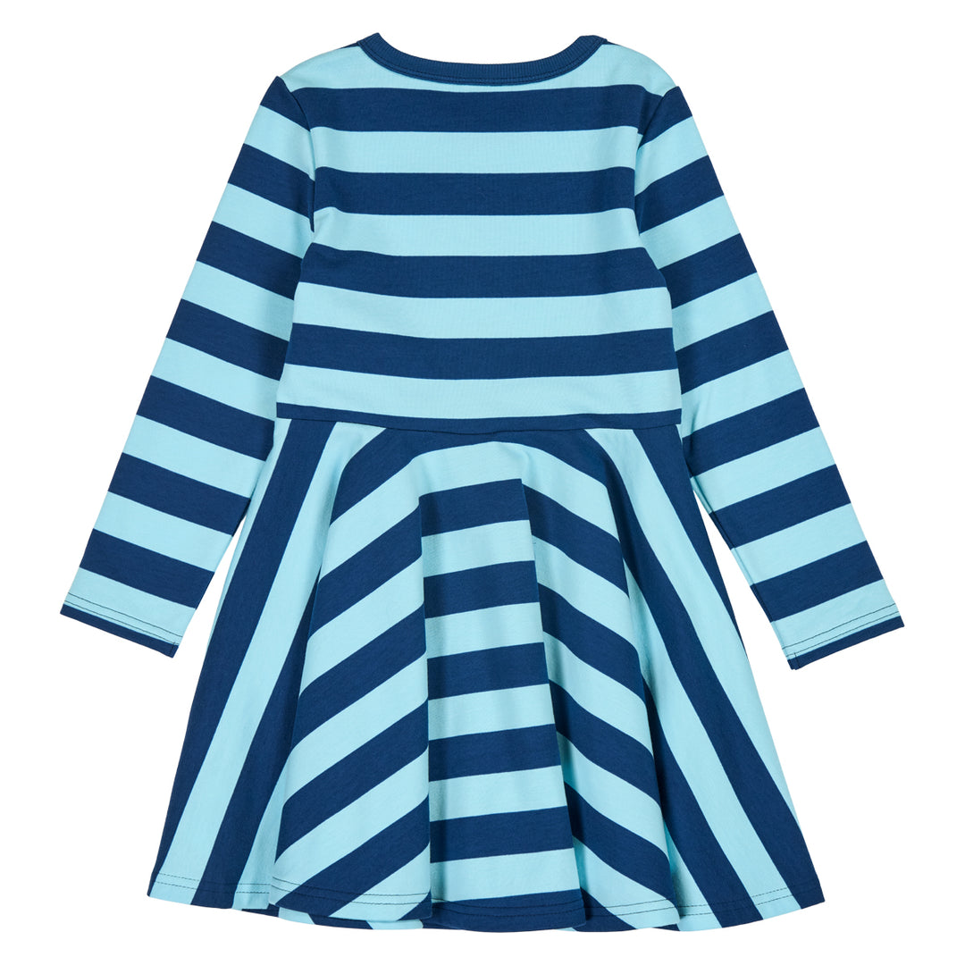 HELLO penguin swing sweatdress