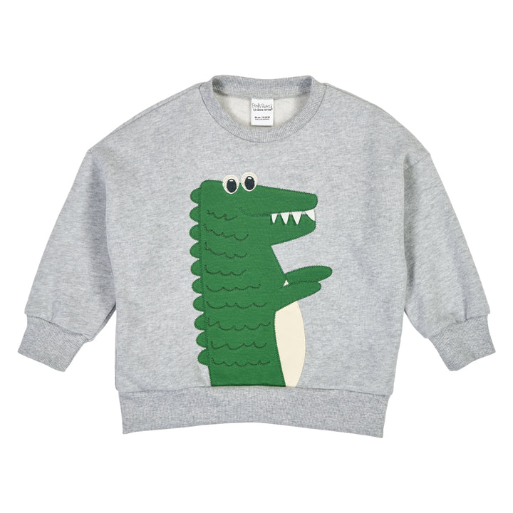 HELLO crocodile sweatshirt