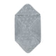 Baby towel with hood in organic cotton 70x 70 cm