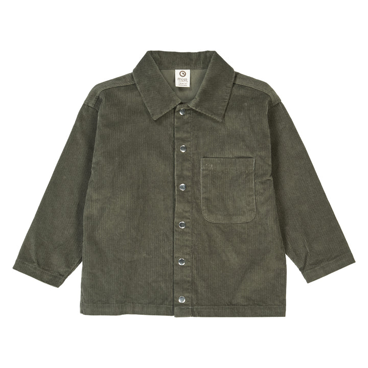 CORDUROY pockt shirt