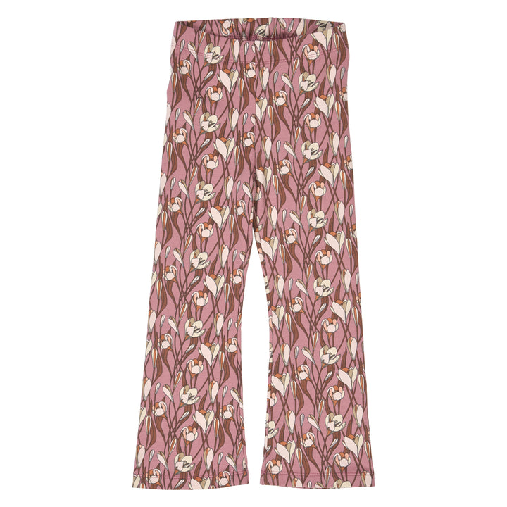 AUTUMN flared floral pants